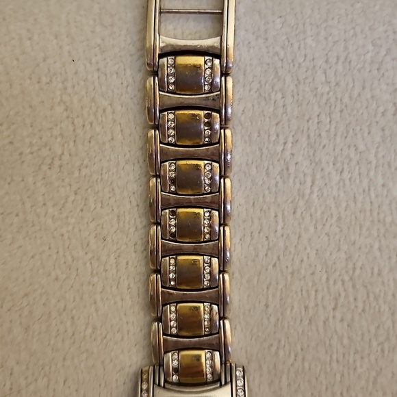 Vtg BRIGHTON 1990s Turin Silver and Gold Two-Tone Watch main image 10